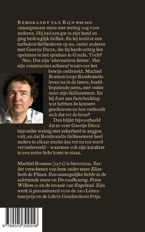 Achterkant van Rembrandts plan