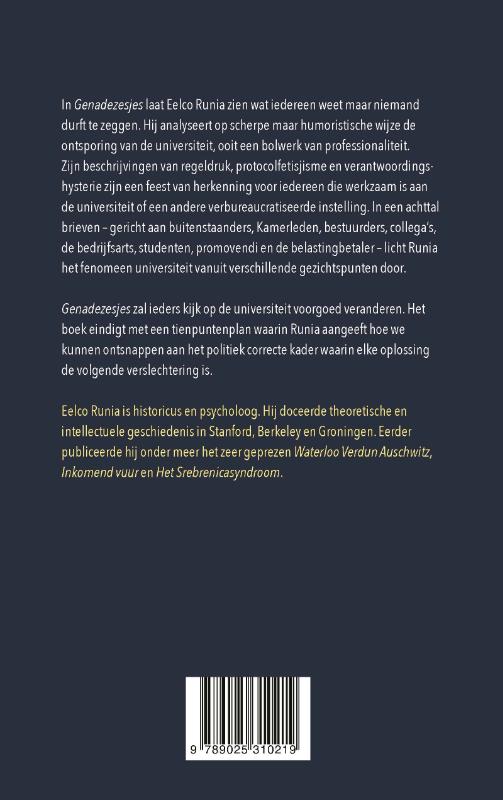 Achterkant van Genadezesjes