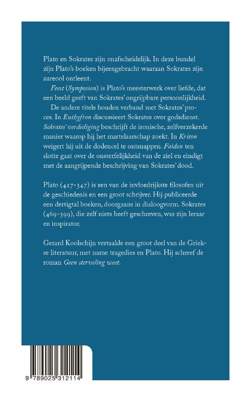 Achterkant van Sokrates' leven en dood