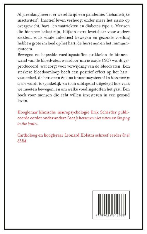 Achterkant van Hart voor je brein