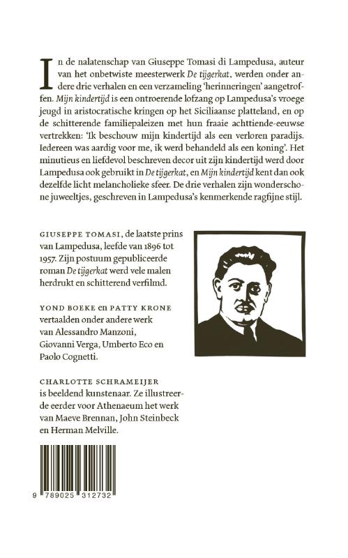 Achterkant van Mijn kindertijd en andere verhalen