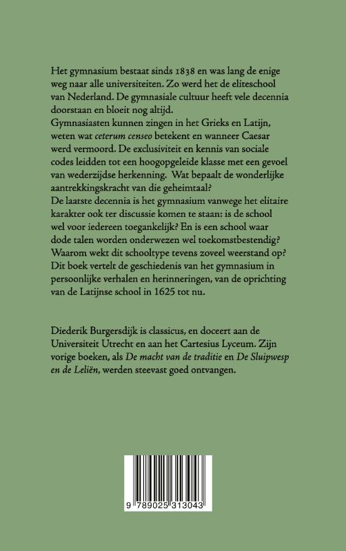 Achterkant van Gymnasium