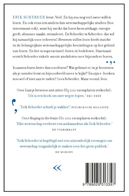 Achterkant van Hersenen willen lezen