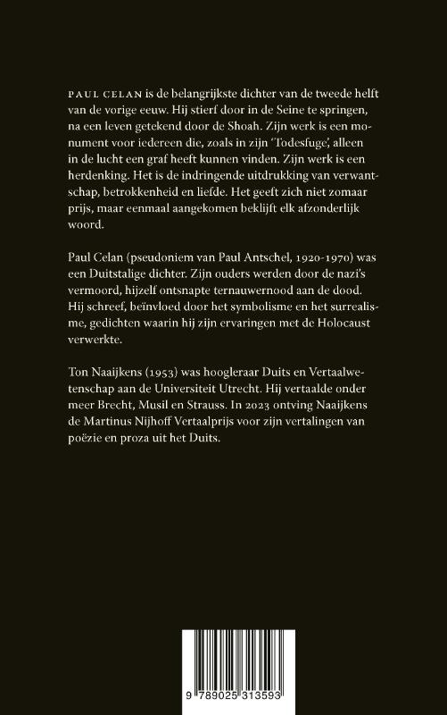 Achterkant van Verzameld werk