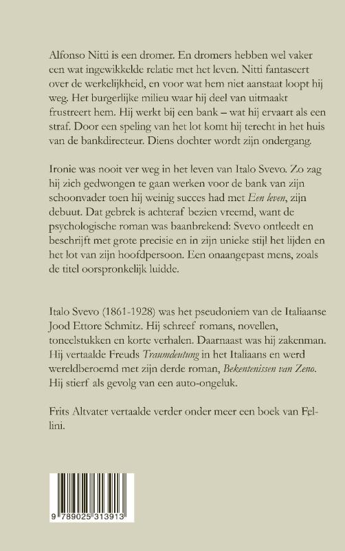 Achterkant van Een leven
