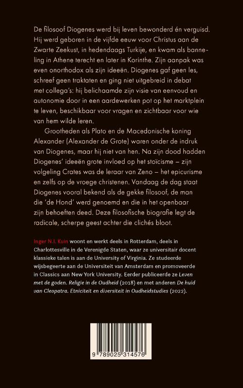 Achterkant van Diogenes