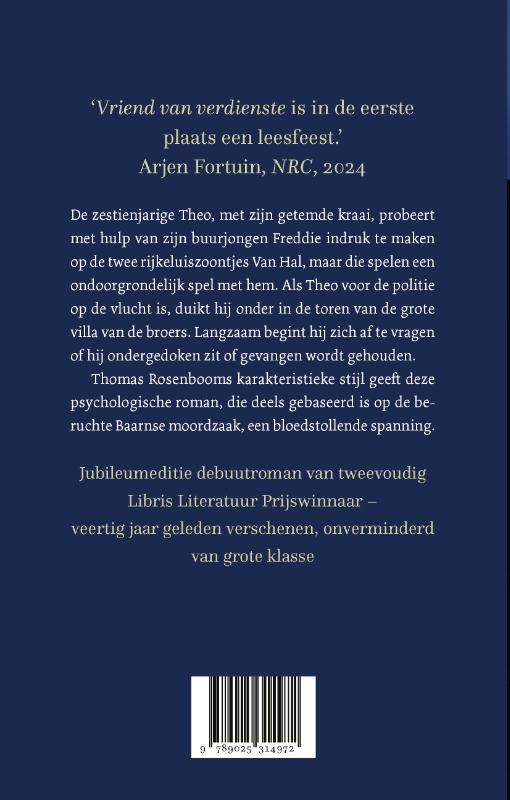 Achterkant van Vriend van verdienste