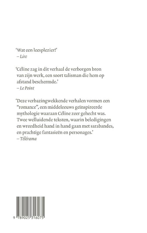 Achterkant van De wil van koning Krogold