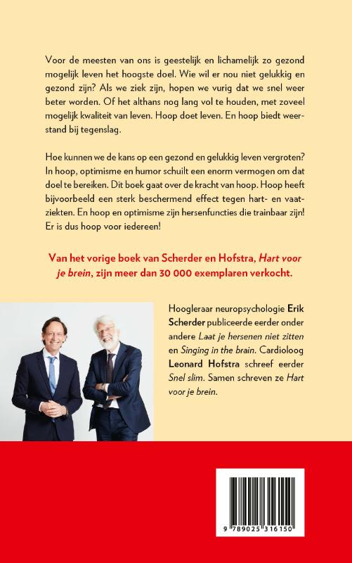 Achterkant van Hoop voor hart en hersenen