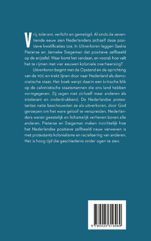 Achterkant van Uitverkoren