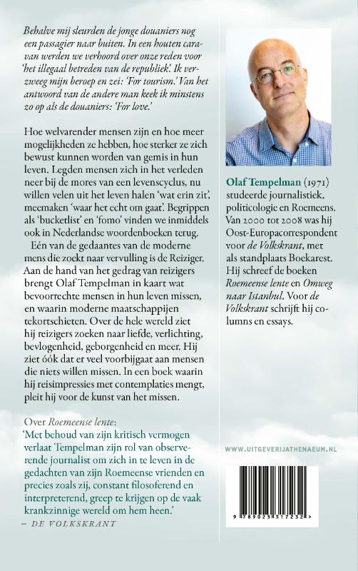 Achterkant van De kunst van het missen