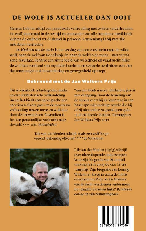 Achterkant van De kinderen van de nacht