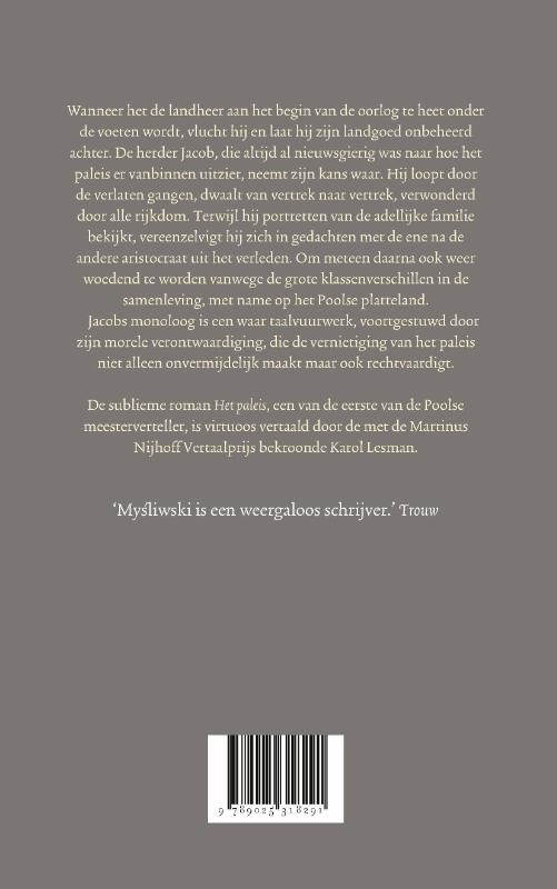 Achterkant van Het paleis