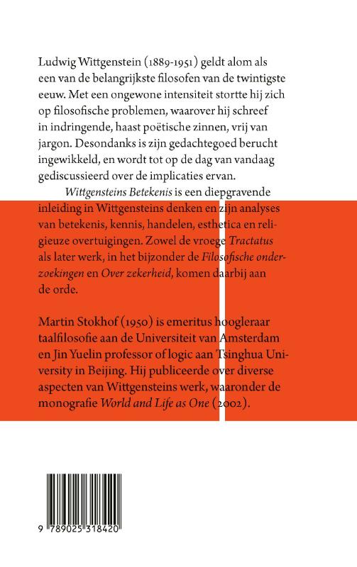 Achterkant van Wittgensteins betekenis