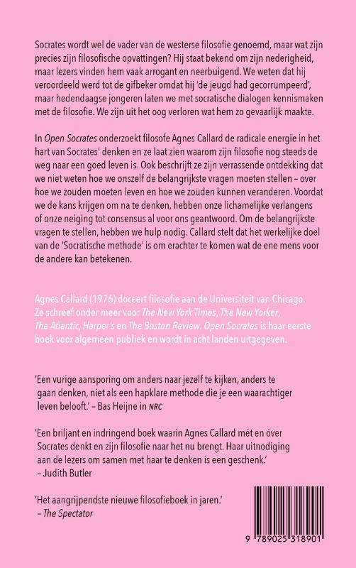 Achterkant van Open Socrates