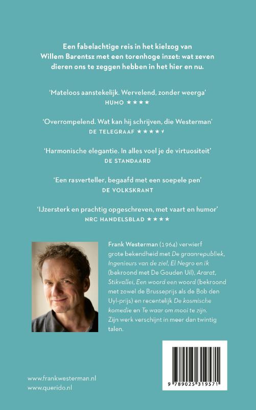 Achterkant van Zeven dieren bijten terug
