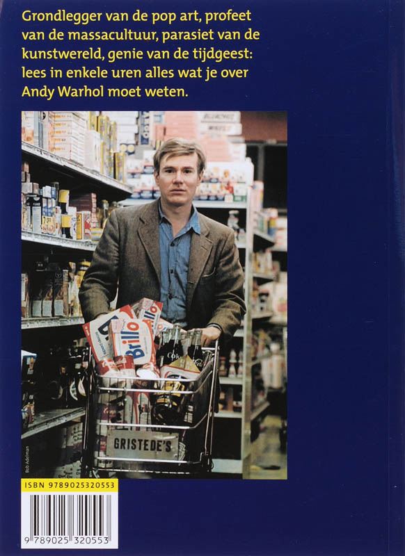 Achterkant van Andy Warhol in essentie