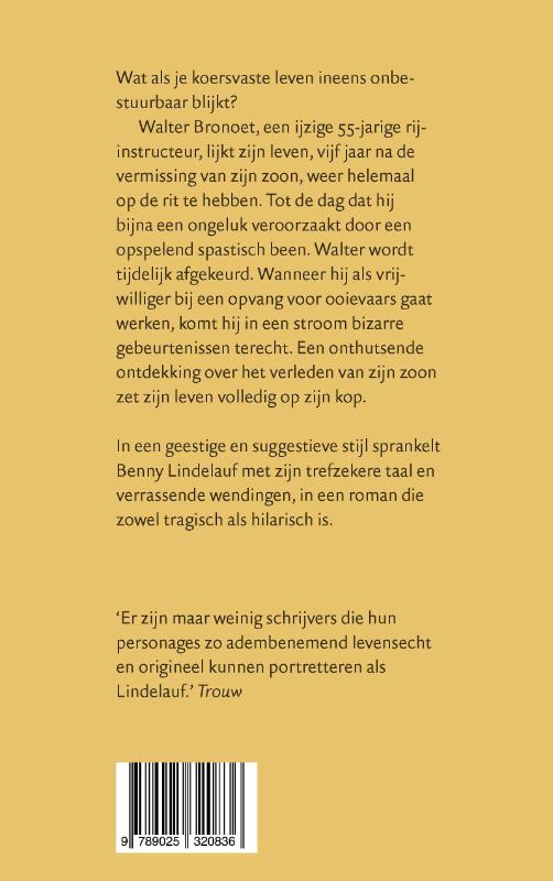 Achterkant van Het licht tussen onze vingers