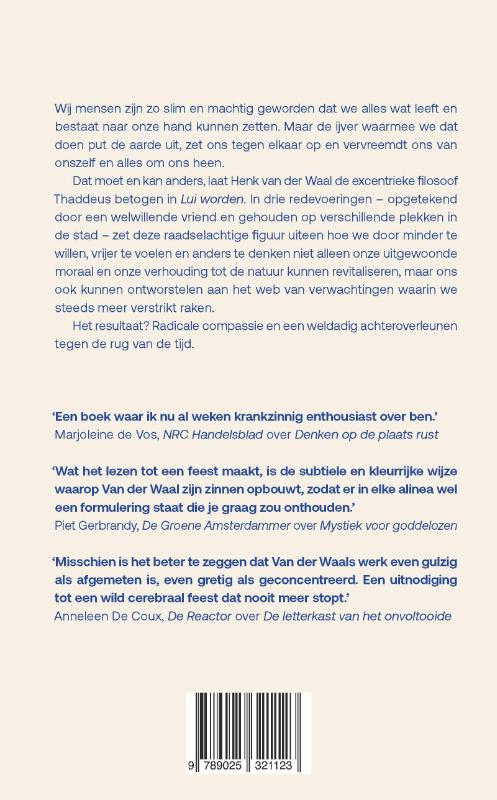 Achterkant van Lui worden