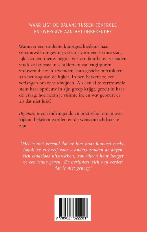 Achterkant van Beginnen