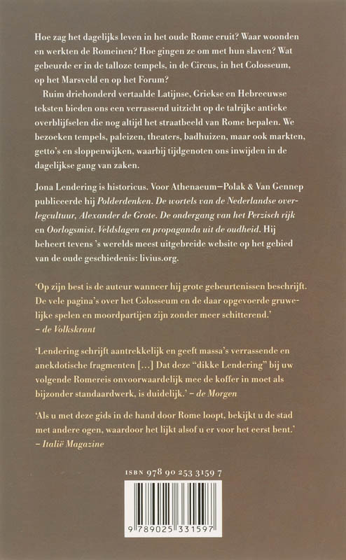 Achterkant van Stad in marmer