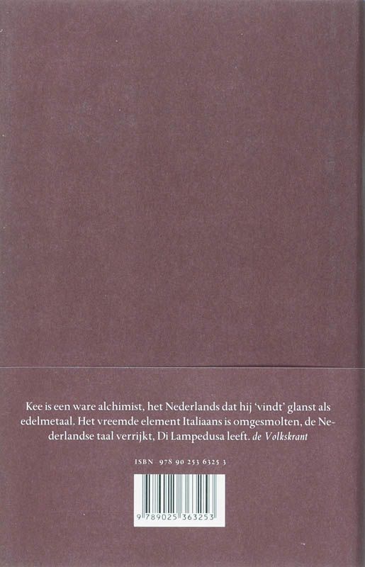 Achterkant van De tijgerkat