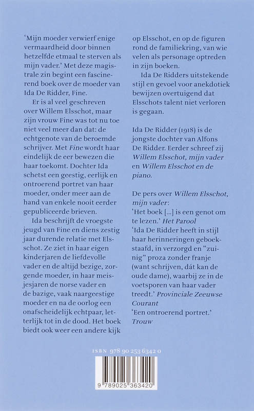 Achterkant van Fine