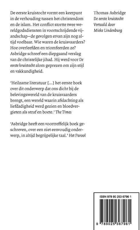 Achterkant van De eerste kruistocht