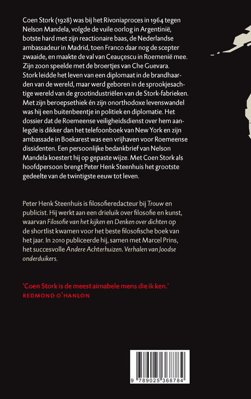 Achterkant van De rode ambassadeur