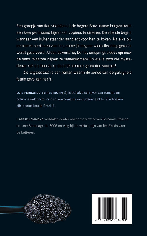 Achterkant van De engelenclub