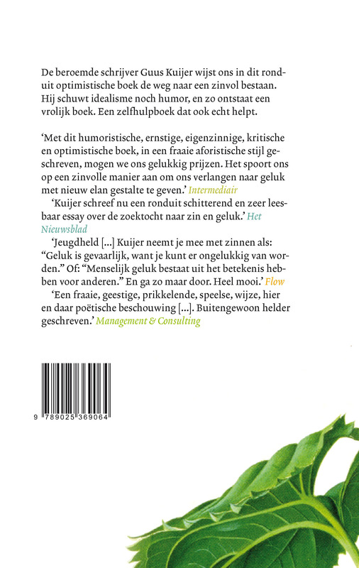 Achterkant van Hoe word ik gelukkig?