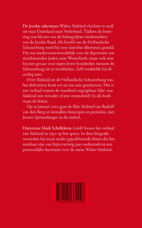 Achterkant van Walter Süskind