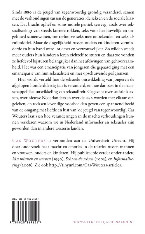 Achterkant van De jeugd van tegenwoordig