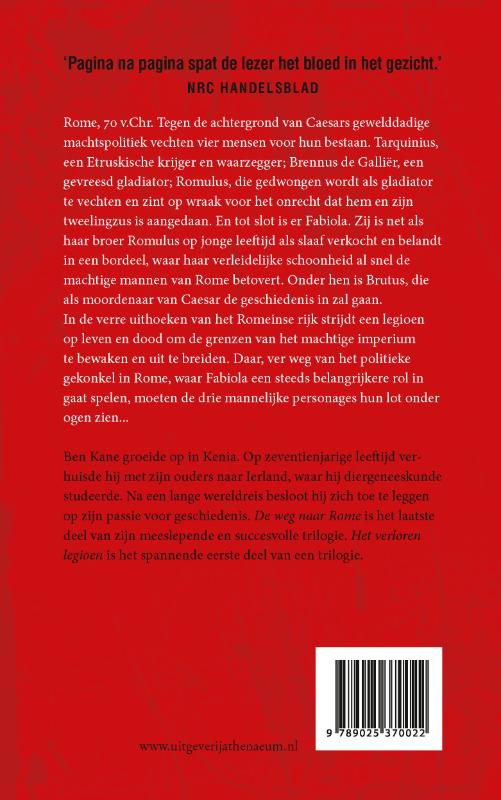 Achterkant van Het verloren legioen
