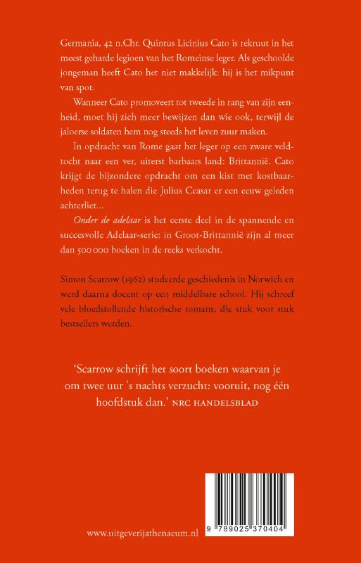 Achterkant van Onder de adelaar