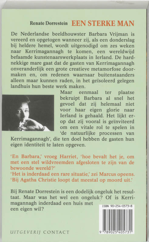 Achterkant van Een sterke man