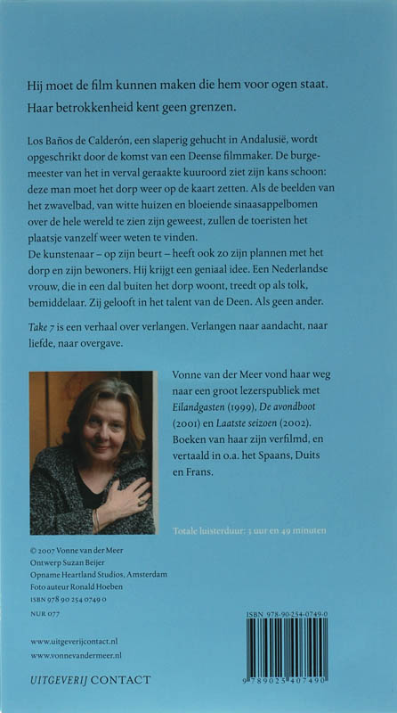 Achterkant van Take 7 4 CD's