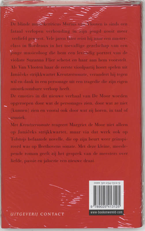 Achterkant van Kreutzersonate