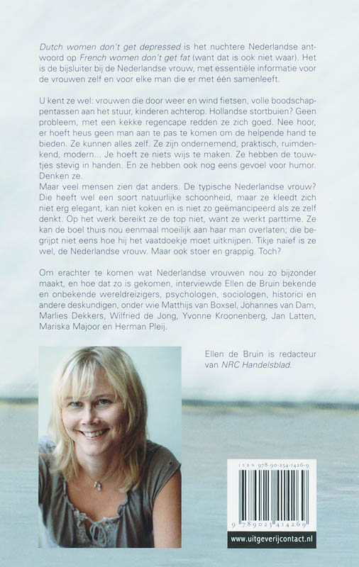 Achterkant van Dutch women don t get depressed
