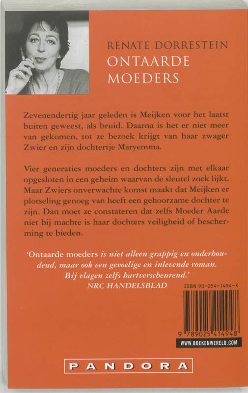 Achterkant van Ontaarde moeders