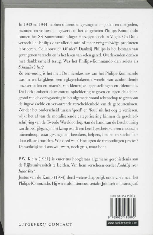 Achterkant van Het Philips-Kommando in kamp Vught