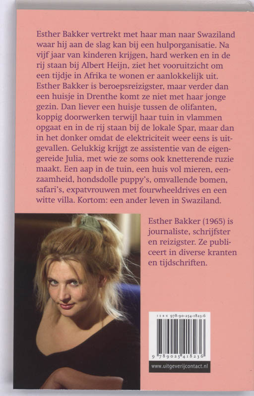 Achterkant van De bomen vliegen je om de oren