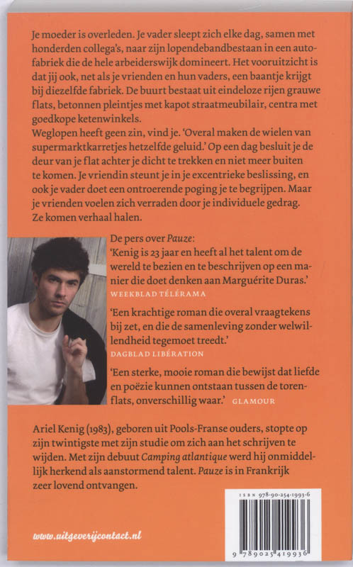 Achterkant van Pauze