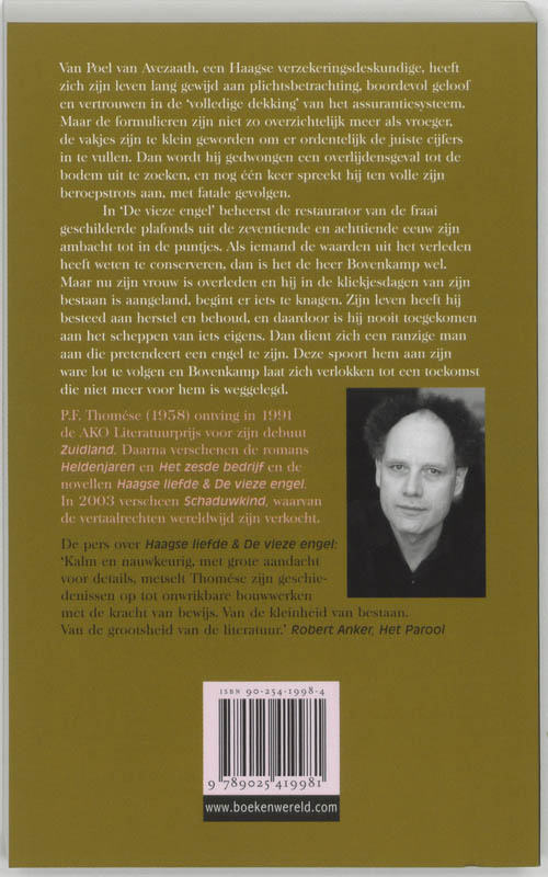Achterkant van Haagse liefde & De vieze engel