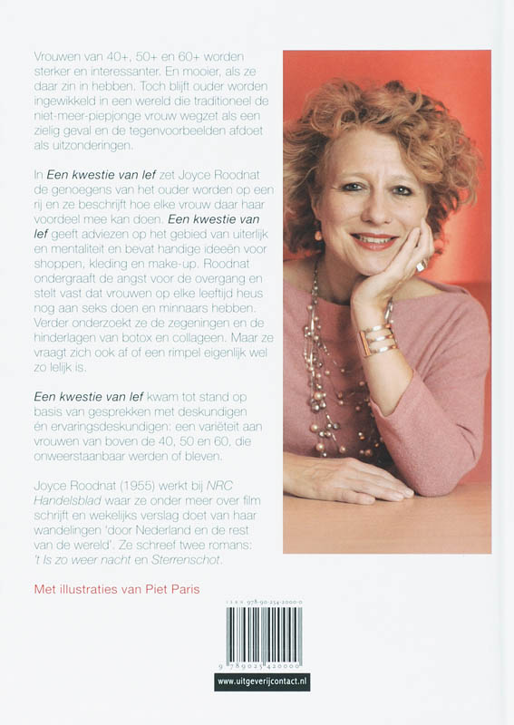 Achterkant van Een kwestie van lef