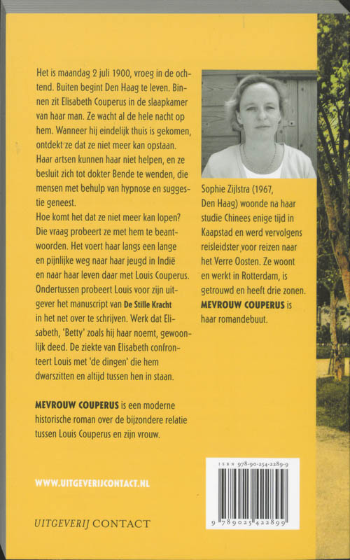 Achterkant van Mevrouw Couperus
