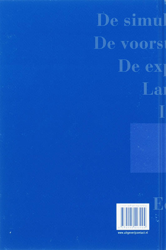 Achterkant van Uit tien