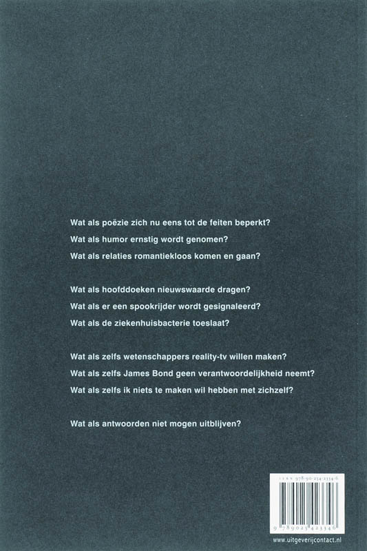 Achterkant van Er is een spookrijder gesignaleerd