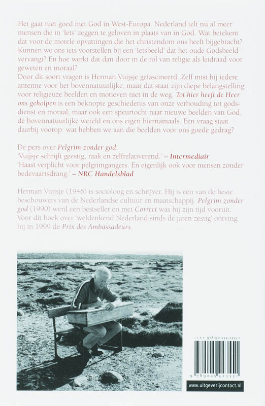 Achterkant van Tot hier heeft de Heer ons geholpen