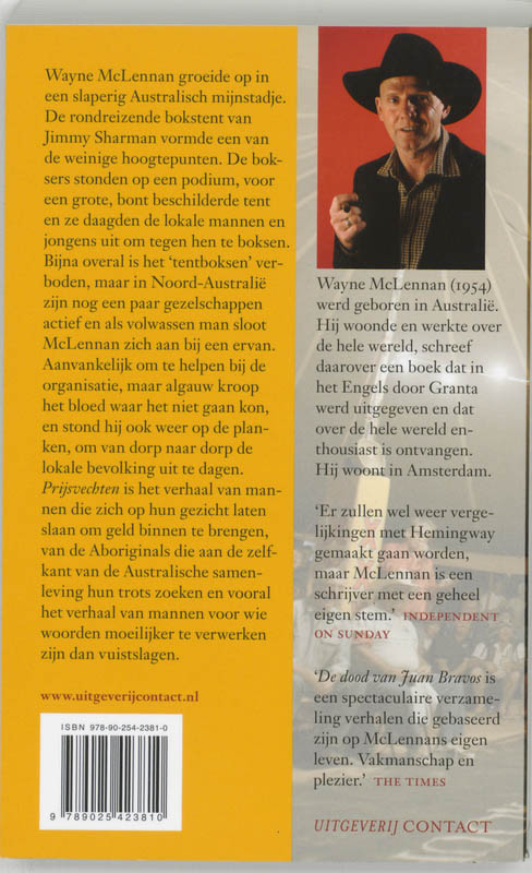 Achterkant van Prijsvechten